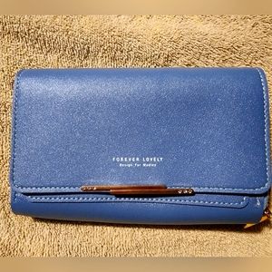 Forever Lovely Blue wallet